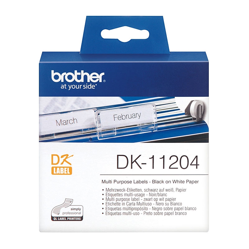 BROTHER DK11204 White Label/Product Detail/Stationery