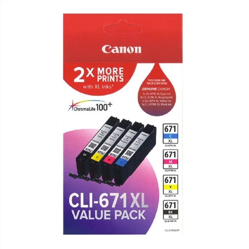 CANON CLI671 Value Pack/Product Detail/Stationery