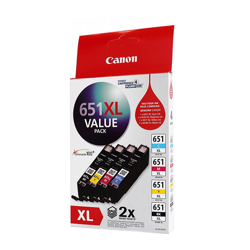 CANON CLI651XL Ink Value Pack/Product Detail/Stationery