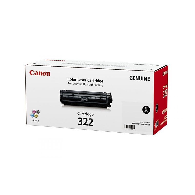 CANON Cartridge322 Black Toner/Product Detail/Stationery