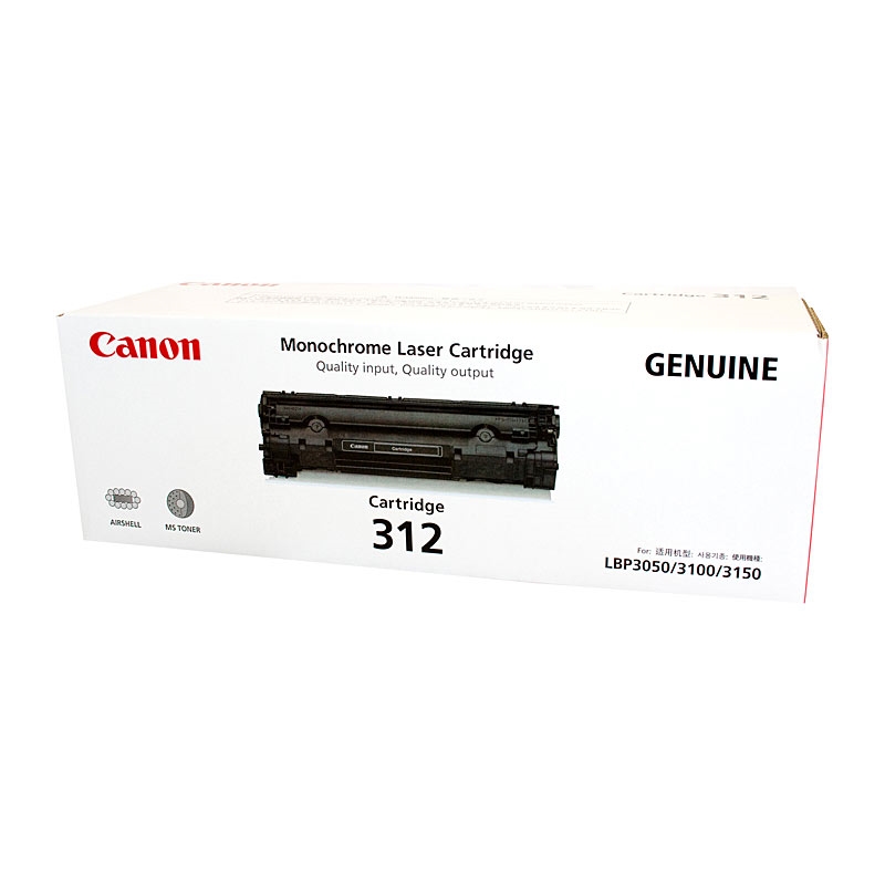 CANON Cartridge312 Black Toner/Product Detail/Stationery