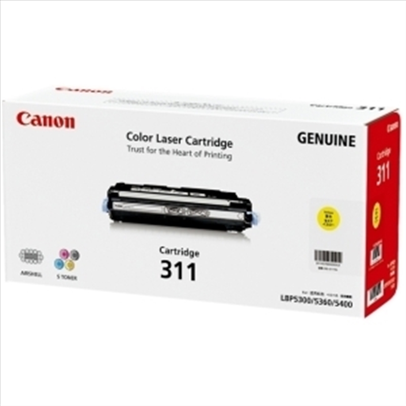 CANON CART311Y YELLOW TONER FOR LBP5360 MF9170C 6K/Product Detail/Stationery