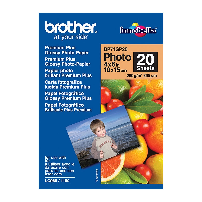 BROTHER BP71GP20 Glossy Paper/Product Detail/Stationery