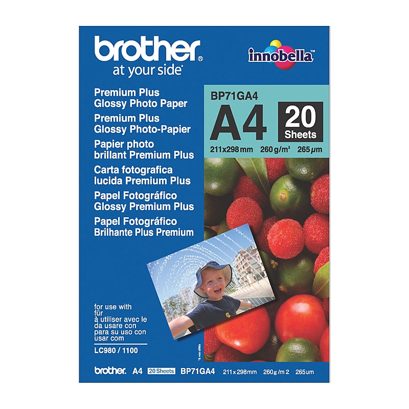 BROTHER BP71GA4 Glossy Paper/Product Detail/Stationery