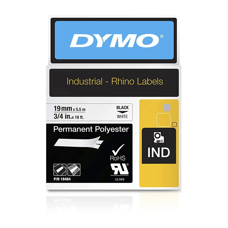 DYMO Black on White 19mm Tape/Product Detail/Stationery