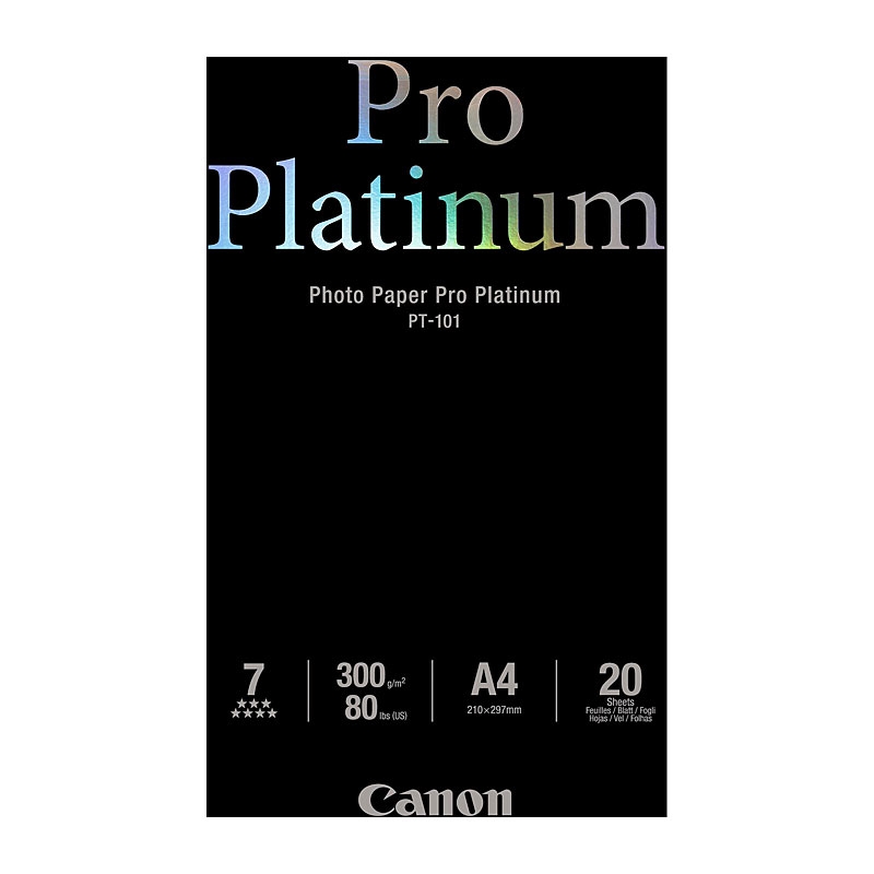 CANON A4 Pro Platinum 20sh/Product Detail/Stationery