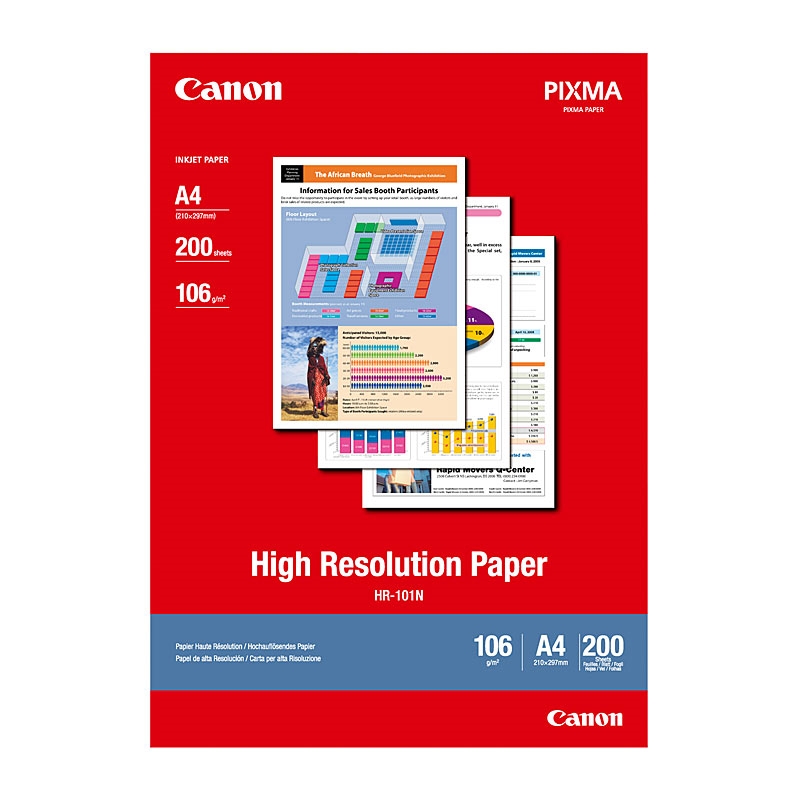 CANON A4 Paper HR-101 200 Pack of t/Product Detail/Stationery