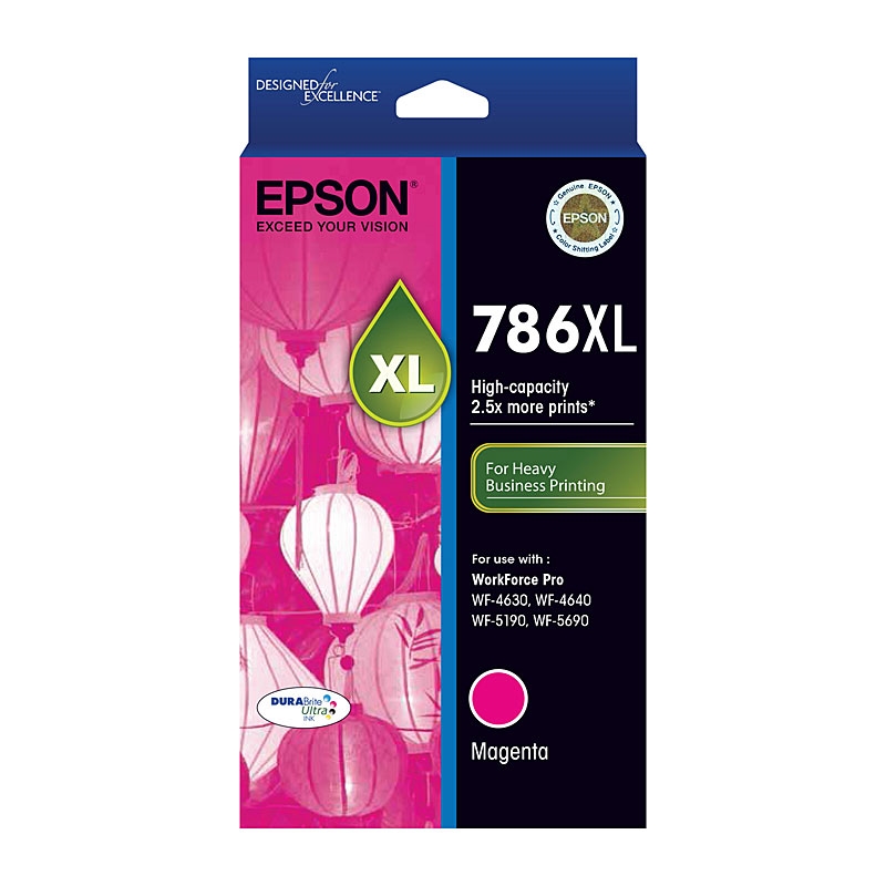 EPSON 786XL Magenta Ink Cartridge/Product Detail/Stationery