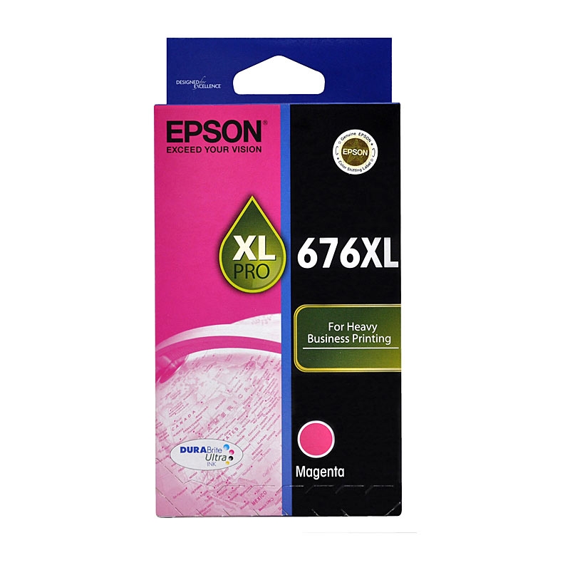 EPSON 676XL Magenta Ink Cartridge/Product Detail/Stationery