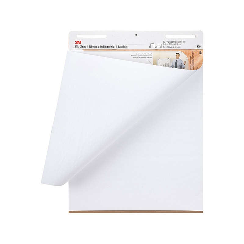 POST-IT 570 Flip Chart 635x762 Box of 2/Product Detail/Stationery