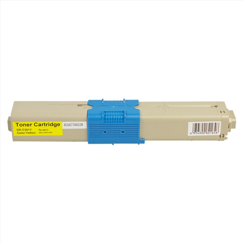 OKI 44973545 301 Yellow Premium Remanufactured Toner/Product Detail/Stationery