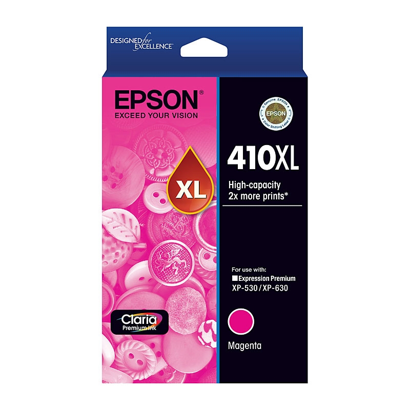 EPSON 410XL Magenta Ink Cartridge/Product Detail/Stationery