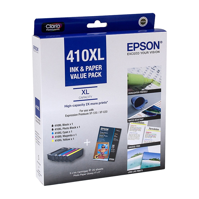 EPSON 410XL 5 Ink Value Pack/Product Detail/Stationery