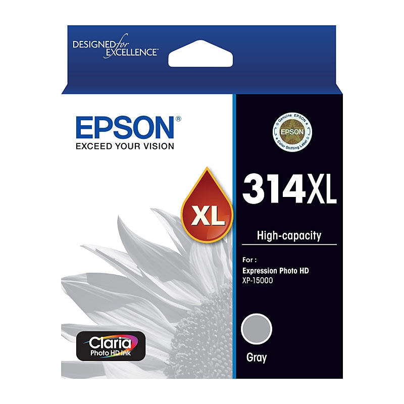 EPSON 314XL Grey Ink Cartridge/Product Detail/Stationery