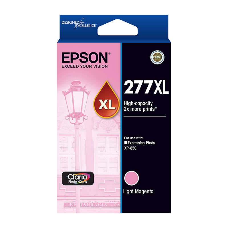 EPSON 277XL Light Magenta Ink Cartridge/Product Detail/Stationery