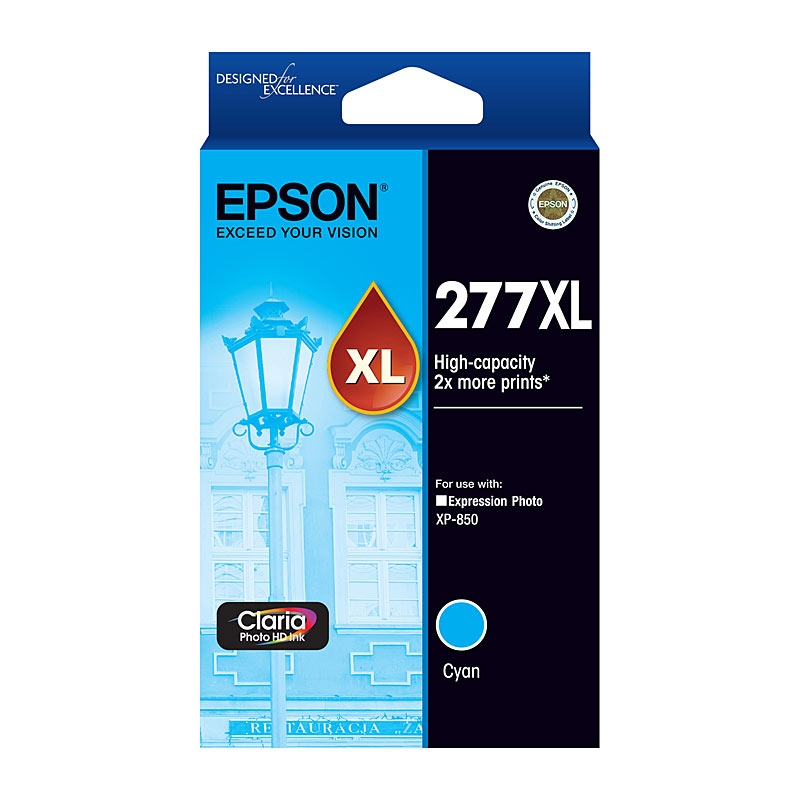 EPSON 277XL Cyan Ink Cartridge/Product Detail/Stationery