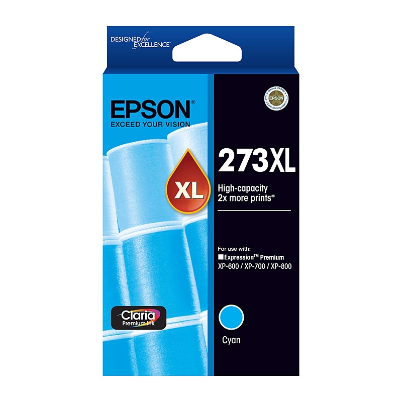 EPSON 273XL Cyan Ink Cartridge/Product Detail/Stationery