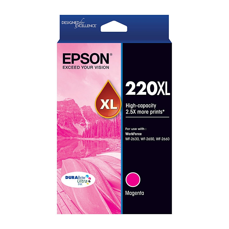 EPSON 220XL Magenta Ink Cartridge/Product Detail/Stationery