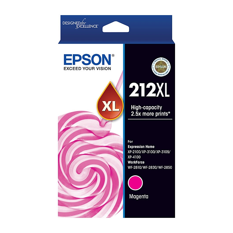 EPSON 212XL Magenta Ink Cartridge/Product Detail/Stationery