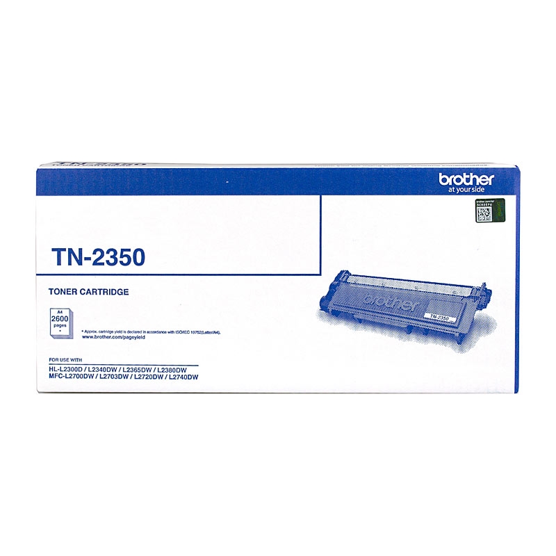 Brother TN-2350 Mono Laser Toner - High Yield Cartridge, HL-L2300D/L2305W/L2340DW/L2365DW/2380DW/MFC/Product Detail/Stationery