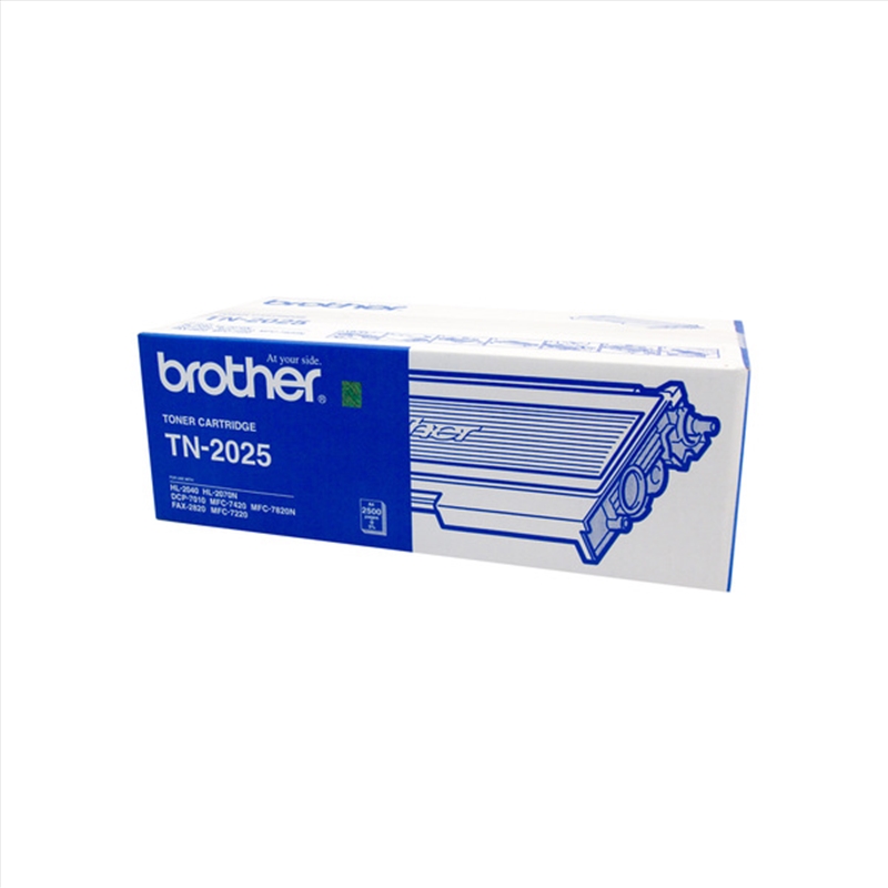 Brother TN-2025 Mono Laser Toner Cartridge, FAX-2820/2920, HL-2040/2070N, MFC-7220/7420/7820N- up to/Product Detail/Stationery