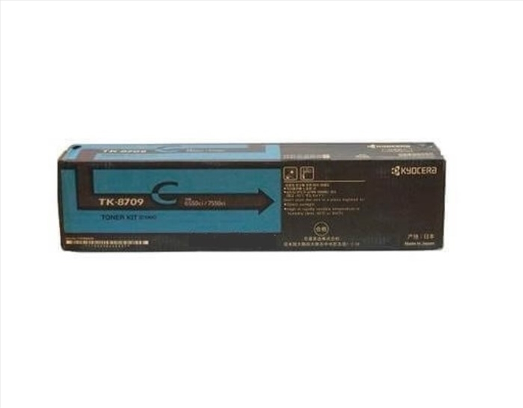 KYOCERA TK8709C Cyan Toner/Product Detail/Stationery