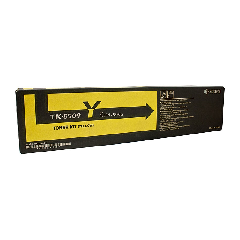 KYOCERA TK8509Y Yellow Toner/Product Detail/Stationery