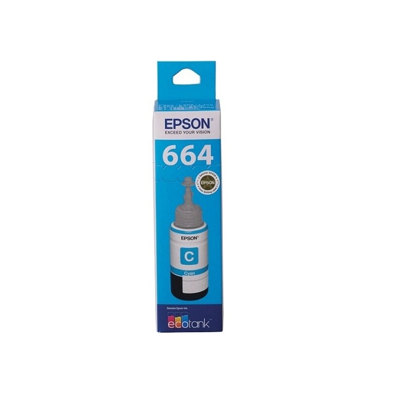 EPSON T664 Cyan EcoTank Bottle/Product Detail/Stationery