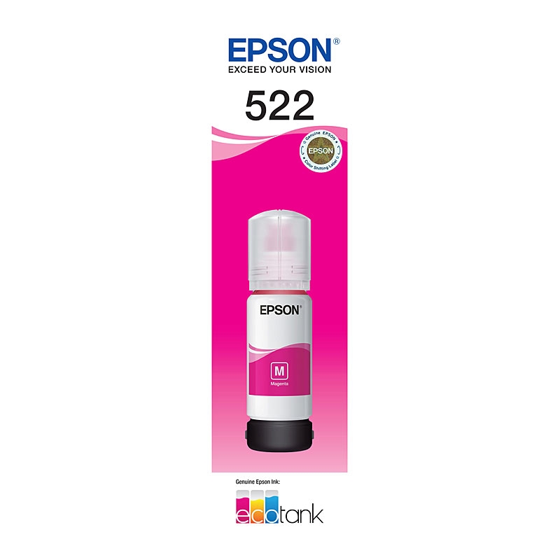 EPSON T522 Magenta EcoTank Bottle/Product Detail/Stationery