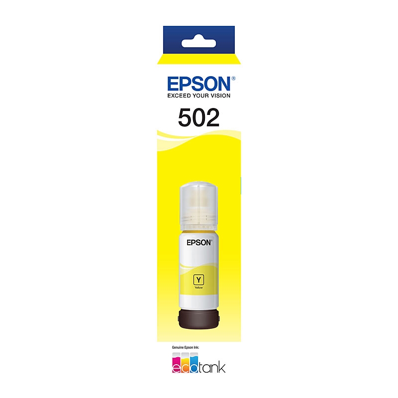 EPSON T502 Yellow EcoTank Bottle/Product Detail/Stationery