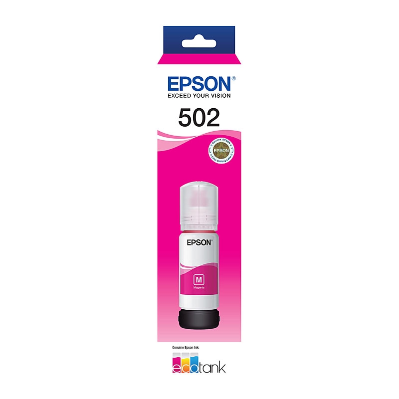 EPSON T502 Magenta EcoTank Bottle/Product Detail/Stationery