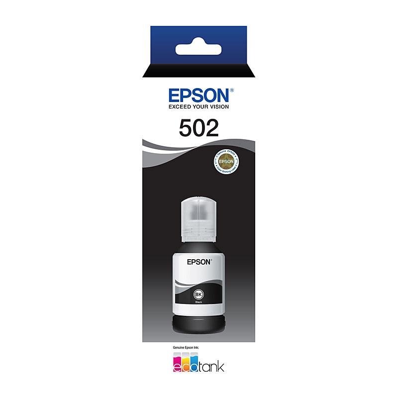 EPSON T502 Black EcoTank Bottle/Product Detail/Stationery