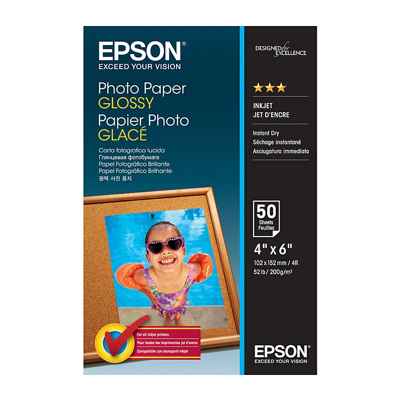 EPSON S042547 4x6 Glossy Photo/Product Detail/Stationery