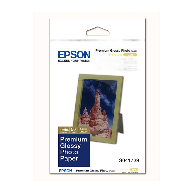 EPSON S041729 Prem Gloss Pap/Product Detail/Stationery