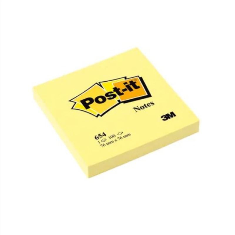 Post-It Notes 654 Bx12/Product Detail/Stationery