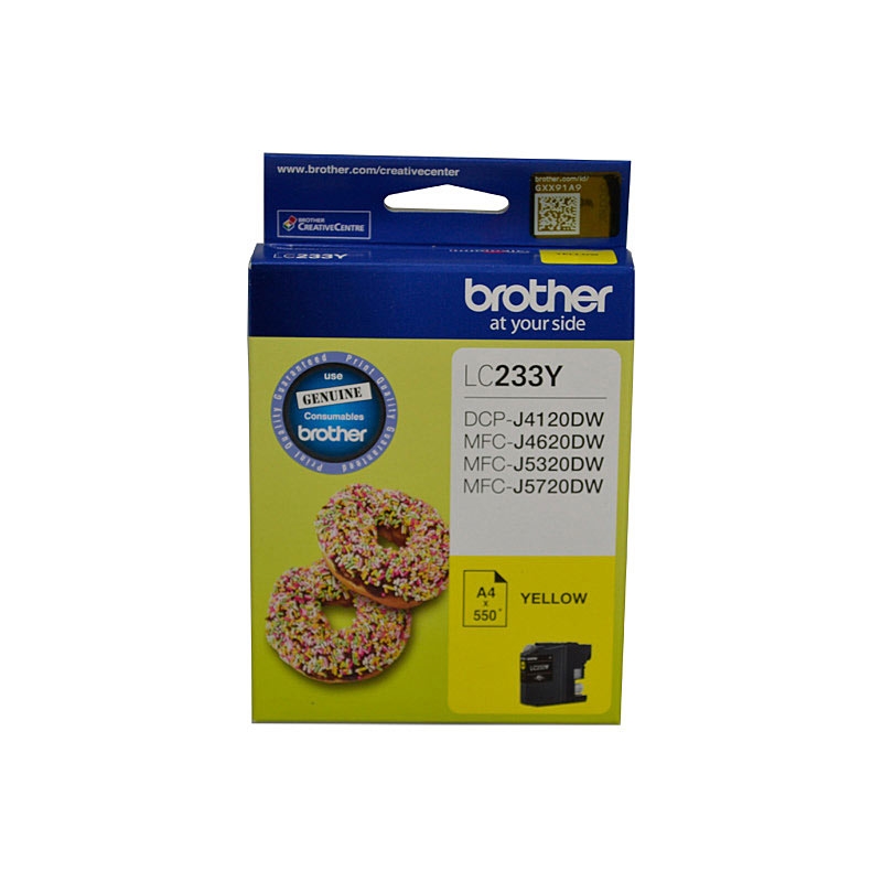 BROTHER LC233 Yellow Ink Cartridge/Product Detail/Stationery