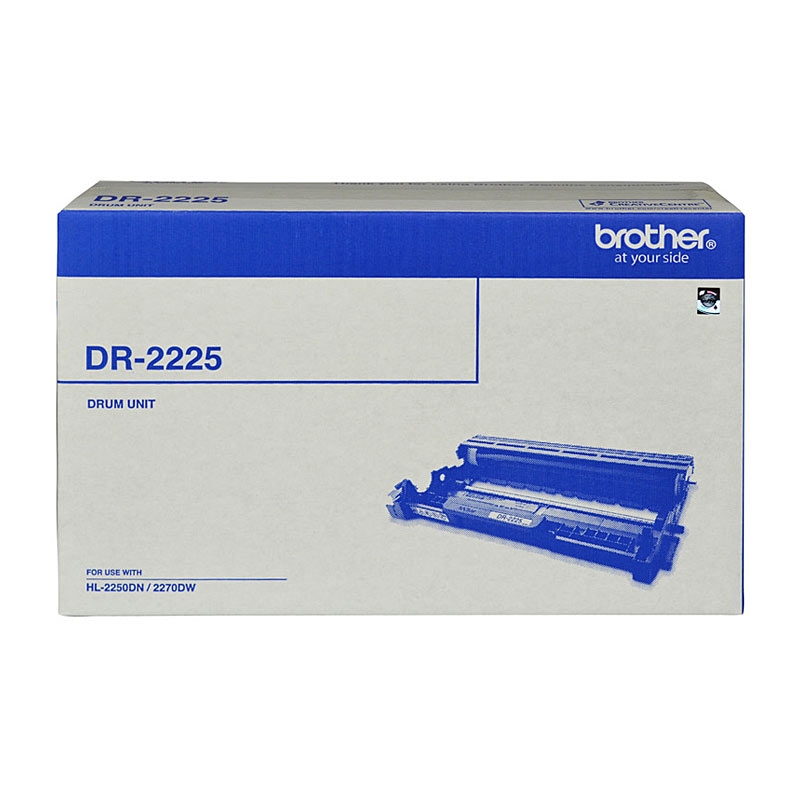 Brother DR-2225 Mono Laser Drum- HL-2130/2132/2240D/2242D/2250DN/2270DW, DCP-7055/7060D/7065DN, MFC-/Product Detail/Stationery