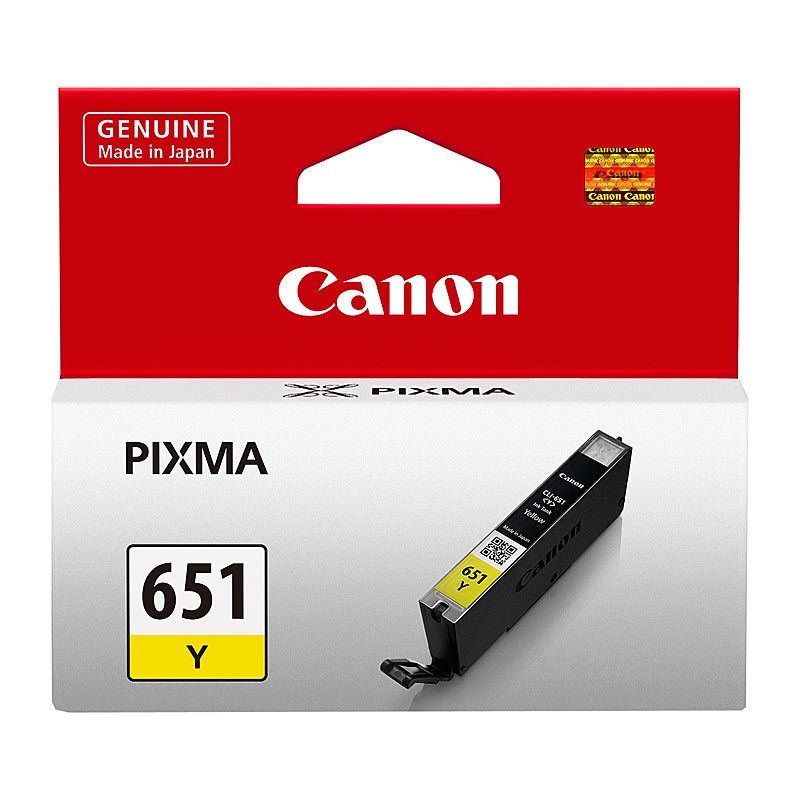 CANON CLI651 Yellow Ink Cartridge/Product Detail/Stationery