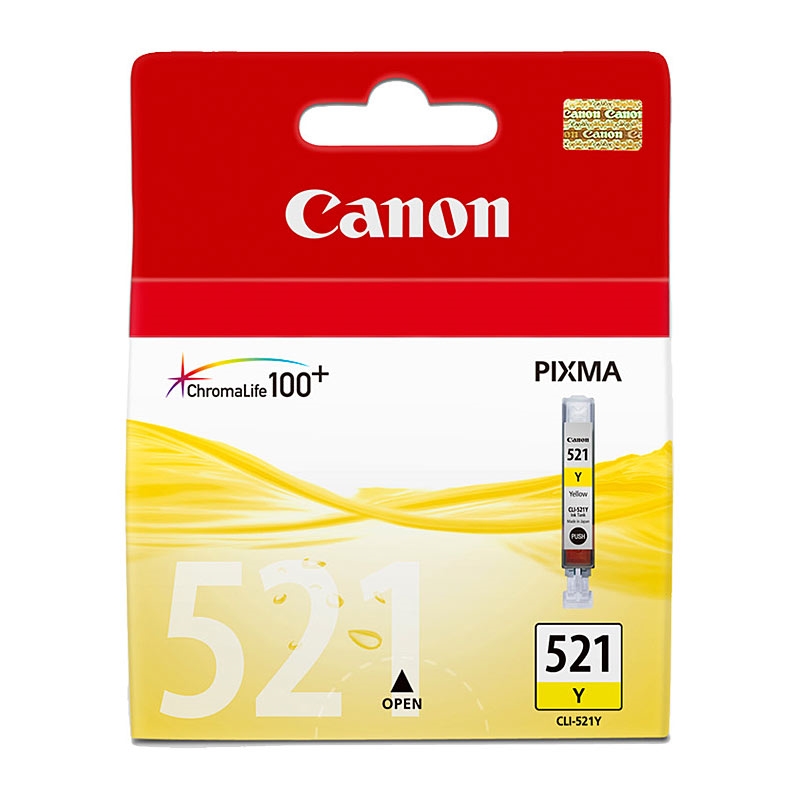 CANON CLI521 Yellow Ink Cartridge/Product Detail/Stationery