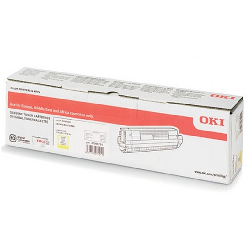 OKI C834 Yellowlow Toner/Product Detail/Stationery