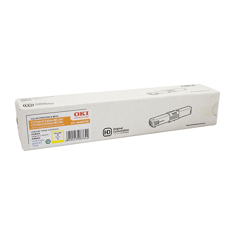 OKI C310DN Yellow Toner/Product Detail/Stationery