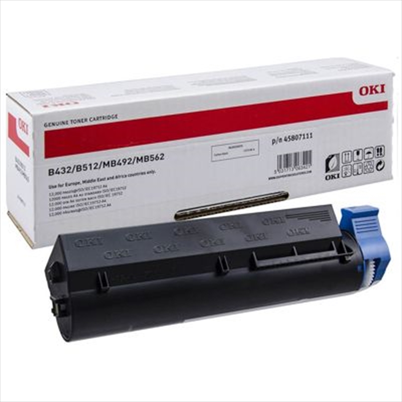 OKI B432 HY Black Toner/Product Detail/Stationery