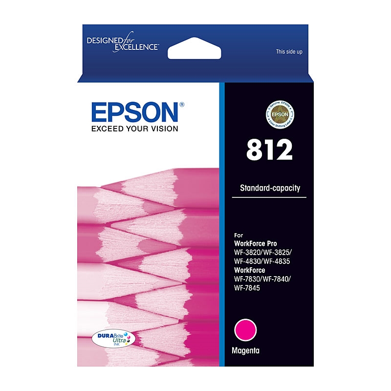 EPSON 812 Magenta Ink Cartridge/Product Detail/Stationery