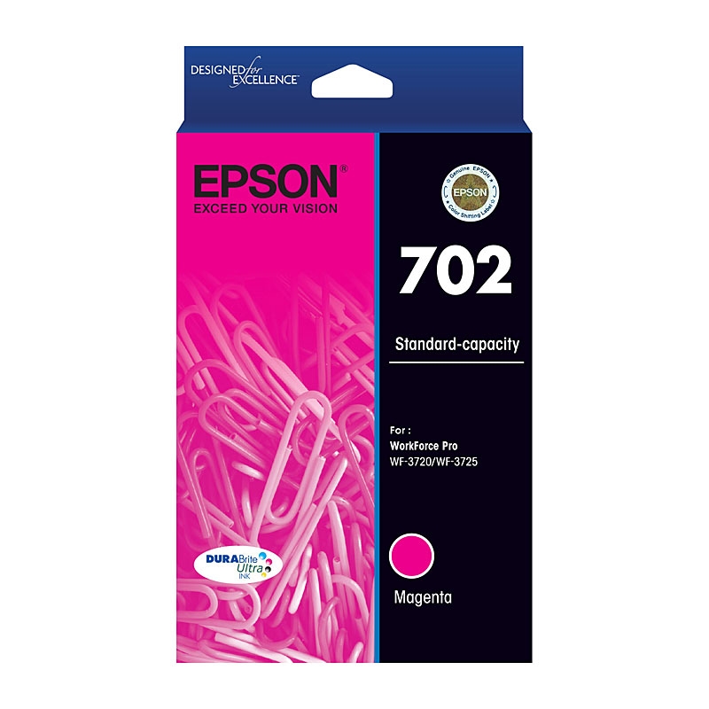 EPSON 702 Magenta Ink Cartridge/Product Detail/Stationery