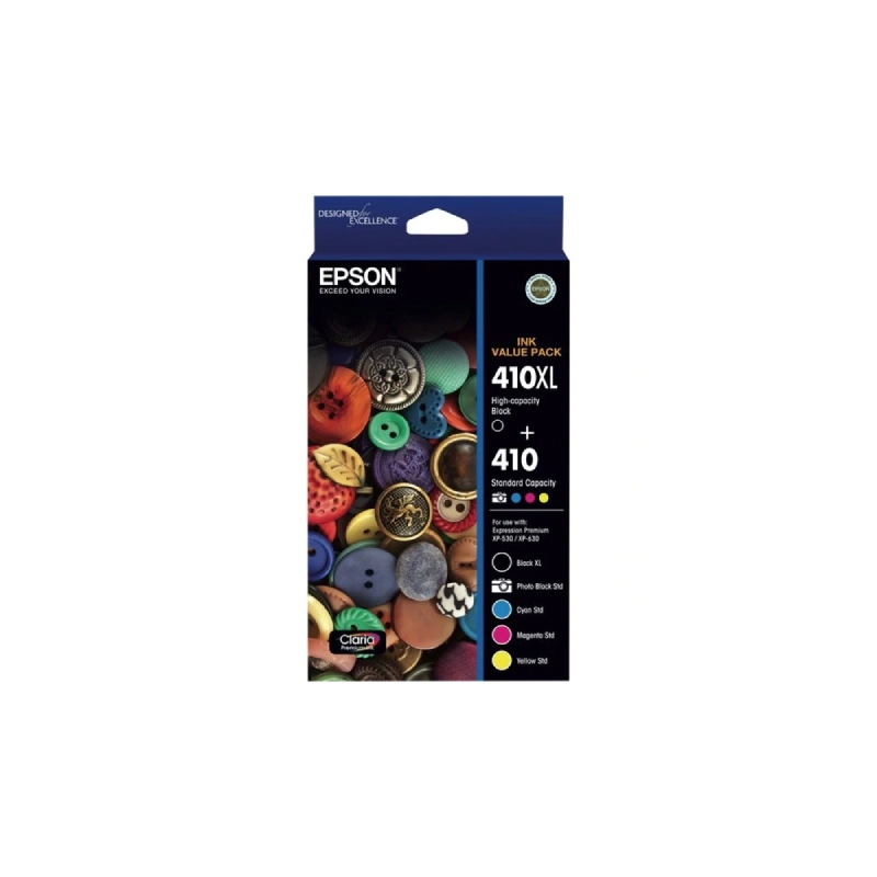 EPSON 410 Ink Value Pack/Product Detail/Stationery