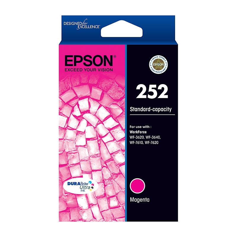 EPSON 252 Magenta Ink Cartridge/Product Detail/Stationery