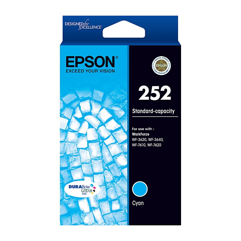 EPSON 252 Cyan Ink Cartridge/Product Detail/Stationery