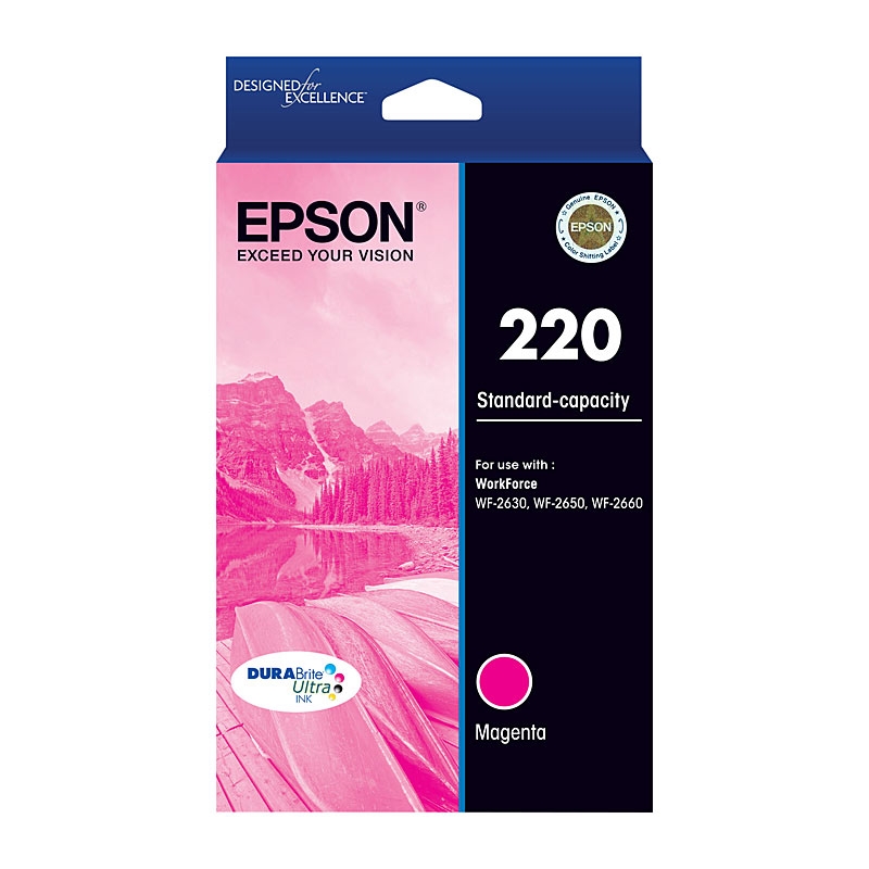 EPSON 220 Magenta Ink Cartridge/Product Detail/Stationery