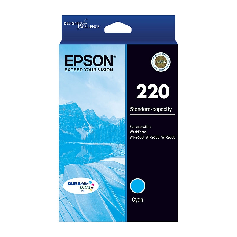 EPSON 220 Cyan Ink Cartridge/Product Detail/Stationery