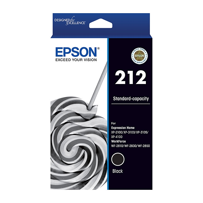 EPSON 212 Black Ink Cartridge/Product Detail/Stationery